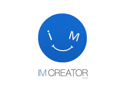 im creator website builder logo