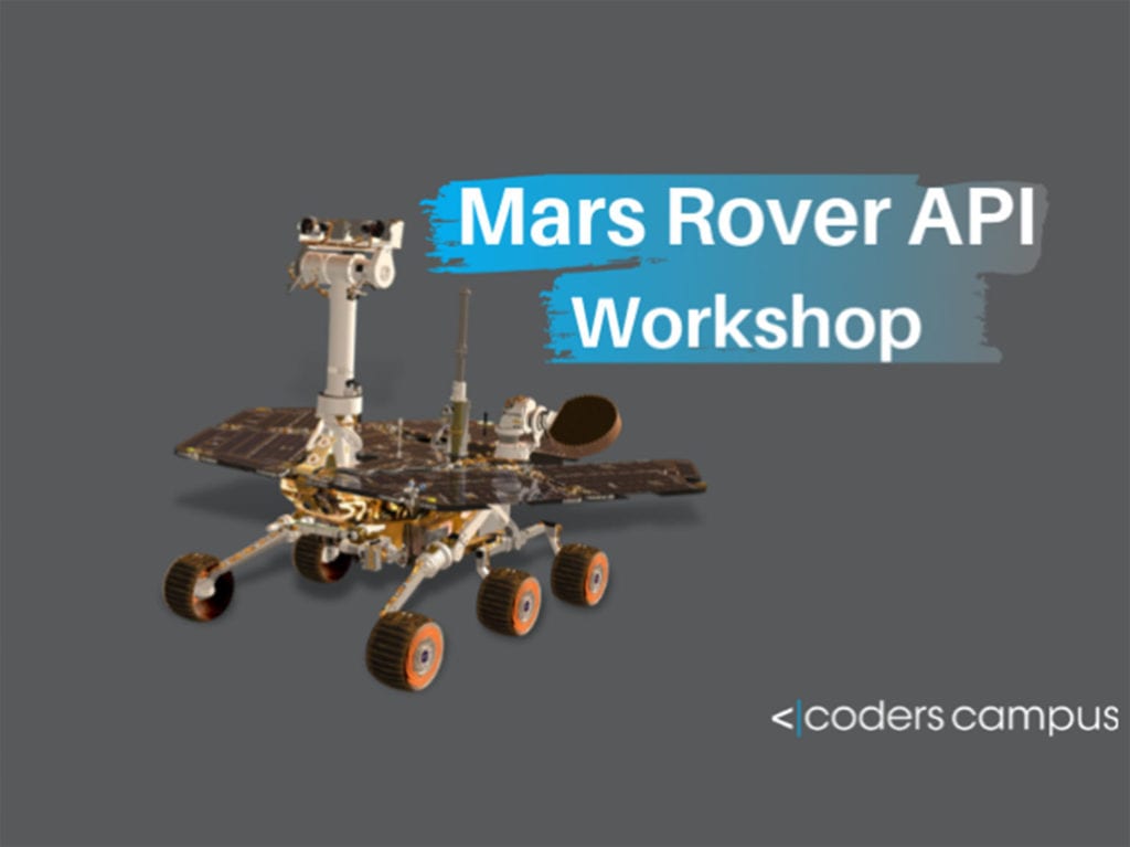 Mars Rover API workshop logo