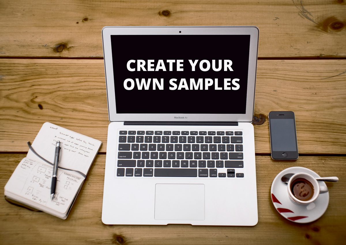 make your own samples