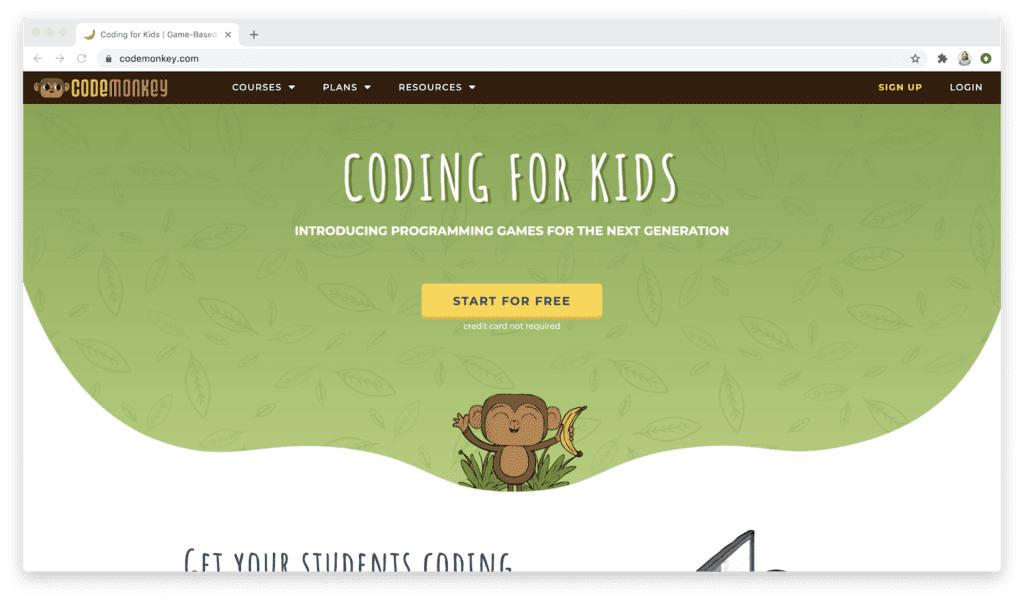 Code monkey website