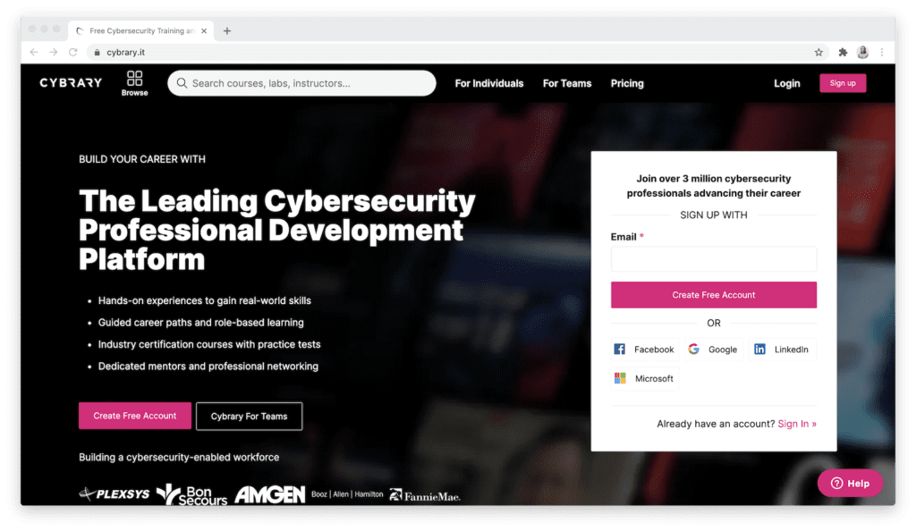 learn cybersecurity for free