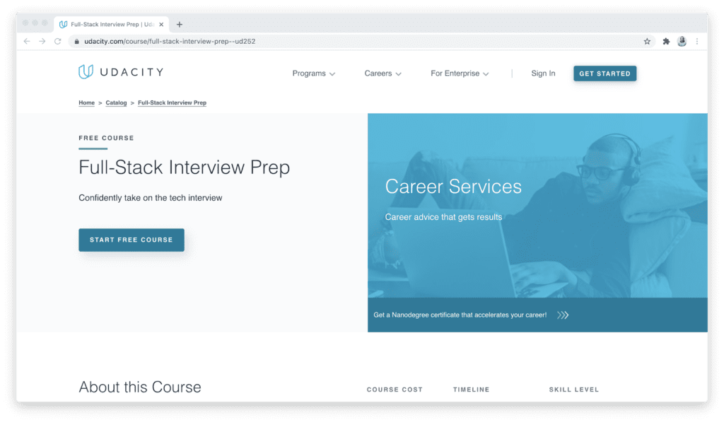 Full-Stack Interview Prep - Udacity