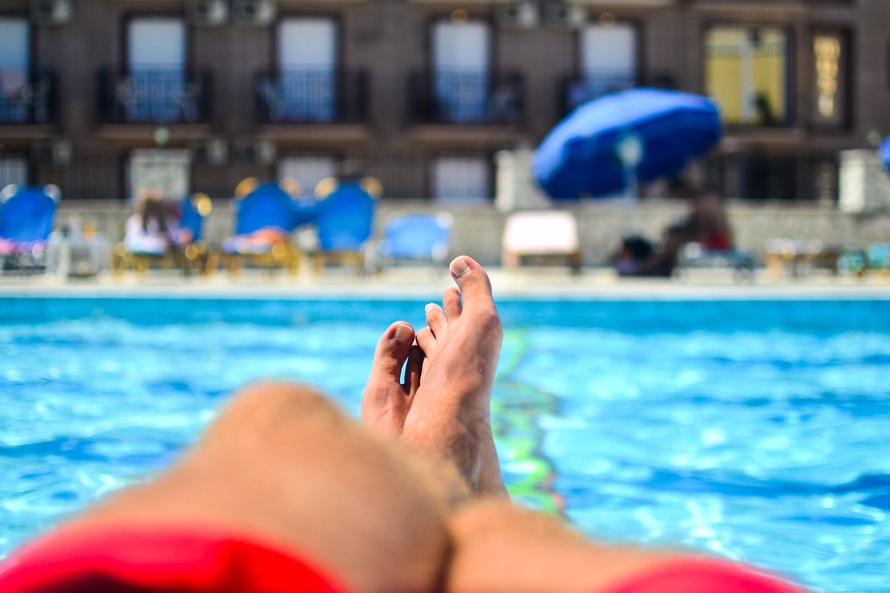 Hiring managers don't sit poolside