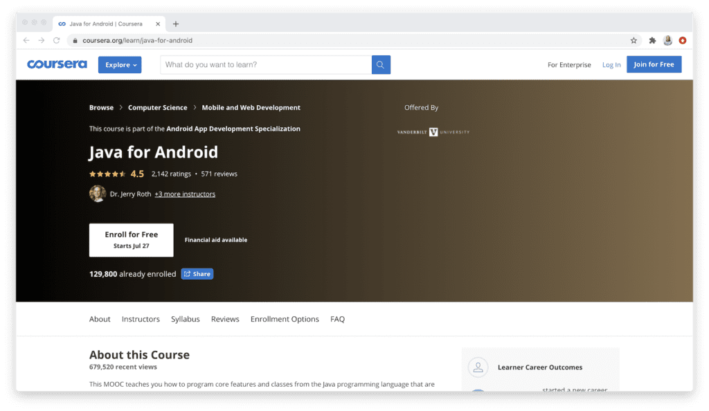java for android