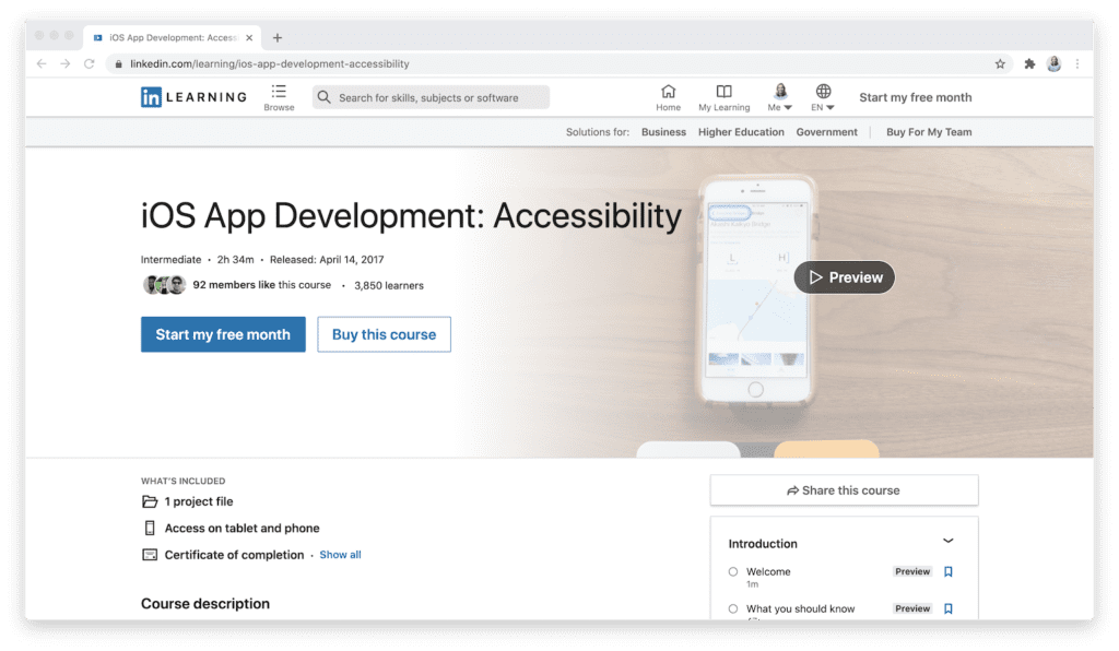 iOS App Development: Accessibility