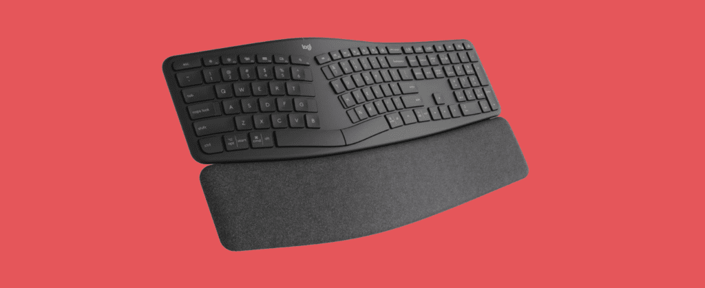 logitech ergonomic wireless keyboard
