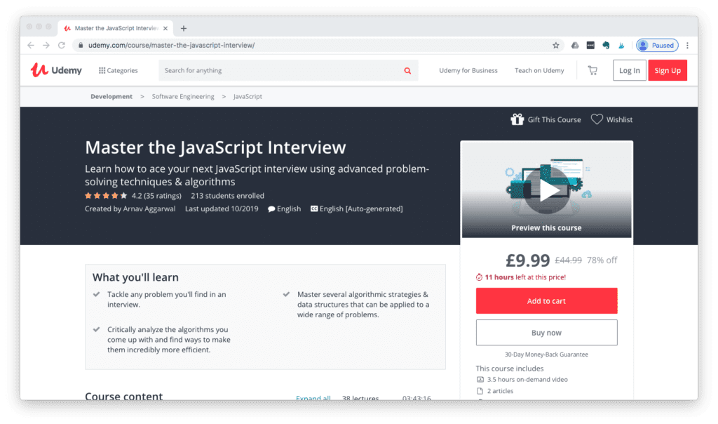 Master the JavaScript Interview