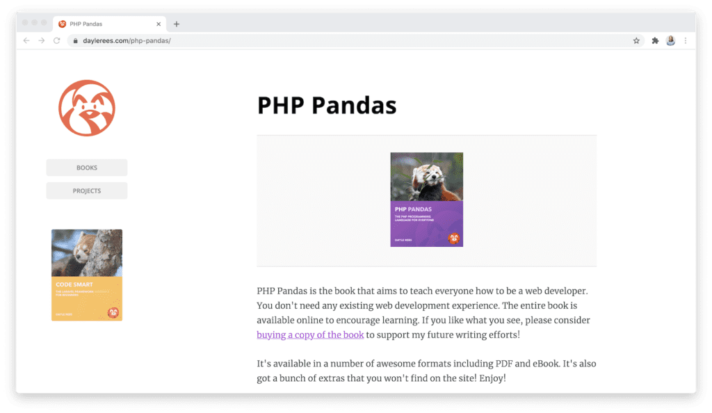 learn php pandas for free
