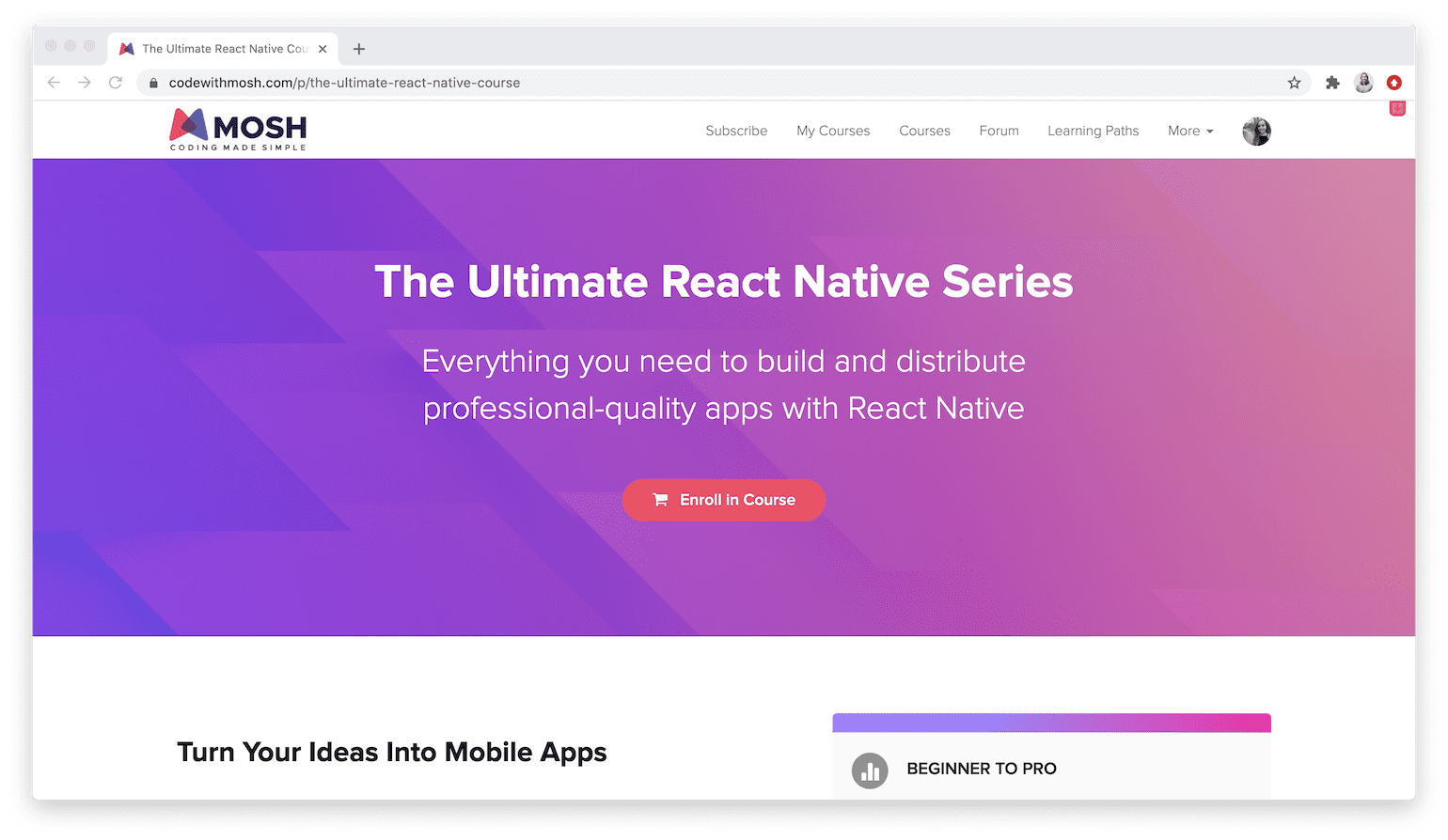 The Ultimate React Native Series