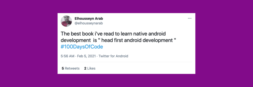 head first android tweet