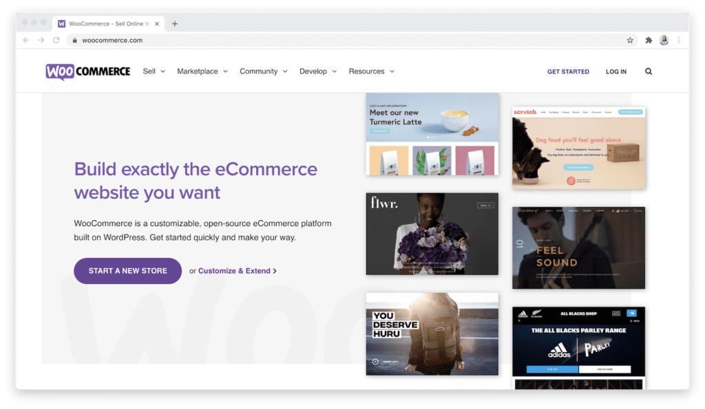 woocommerce ecommerce plugin homepage